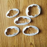 Cetakan Cookie Cutter Awan