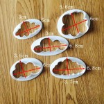 Cetakan Cookie Cutter Awan