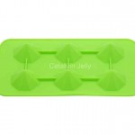 CJ Cetakan Es Coklat Puding Diamond 6 cav Silikon