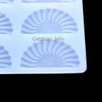 Cetakan Silikon Coklat Fondant Pagar Kipas II – Hand Fan Sheet II