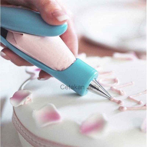 Alat Hias Kue Deco Icing Pen Steinless Steel