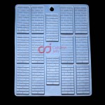 CJ Cetakan Coklat Pagar Bata Plastik