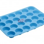 CJ Cetakan Silikon Premium Round Cupcake 24 cav