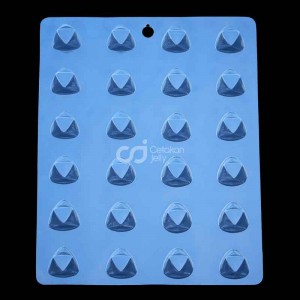 CJ Cetakan Coklat Choco Diamond 24 cav Plastik