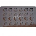 CJ Cetakan Coklat Mini Leaf Sheet