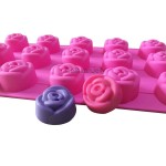 CJ Cetakan Puding Coklat Rose 15 cav III