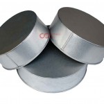 CJ Cetakan Loyang Bulat Galvanis Set isi 3