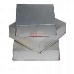 CJ Cetakan Loyang Kotak Galvanis Set isi 3