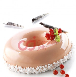 CJ Cetakan Silikon Cake Kue Bolu Puding Big Donut