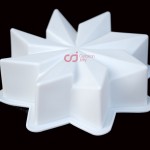 CJ Cetakan Silikon Cake Kue Bolu Puding Diamond Star