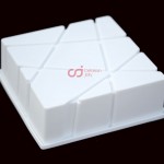 CJ Cetakan Silikon Cake Kue Bolu Puding Matrix Design