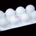 CJ Cetakan Silikon Cake Kue Bolu Puding Sphere 8 cavity