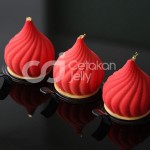 CJ Cetakan Silikon Cake Kue Bolu Puding Spiral Shape 6 cav