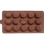 CJ Cetakan Coklat / Puding Mini Mix Flower 15 cav III