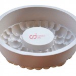 CJ Cetakan Silikon Cake Kue Bolu Puding Jelly Agar Round Bubble Pan