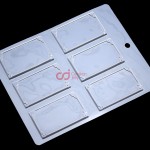 CJ Cetakan Coklat Papan Nama 6 cavity Plastik