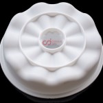 CJ Cetakan Silikon Cake Kue Bolu Puding Jelly Craft Round Wave